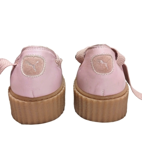 Puma x Fenty by Rihanna Platform Ballerina Shoes Tie Up Sandals - Picture 8 of 10